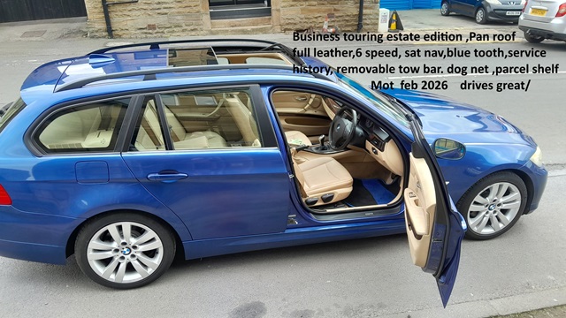 BMW-320i Se Business edition -Touring Estate ,Pan roof